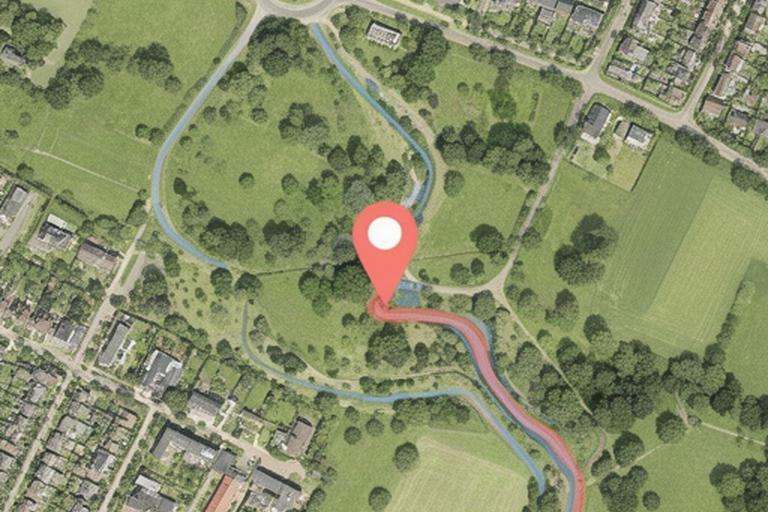 Kaartweergave van Voordaansepad in De Bilt met een duidelijke locatieaanduiding